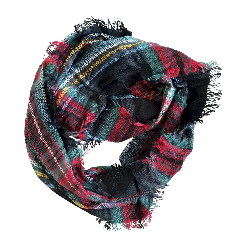 Scarf - Infinity - Plaid