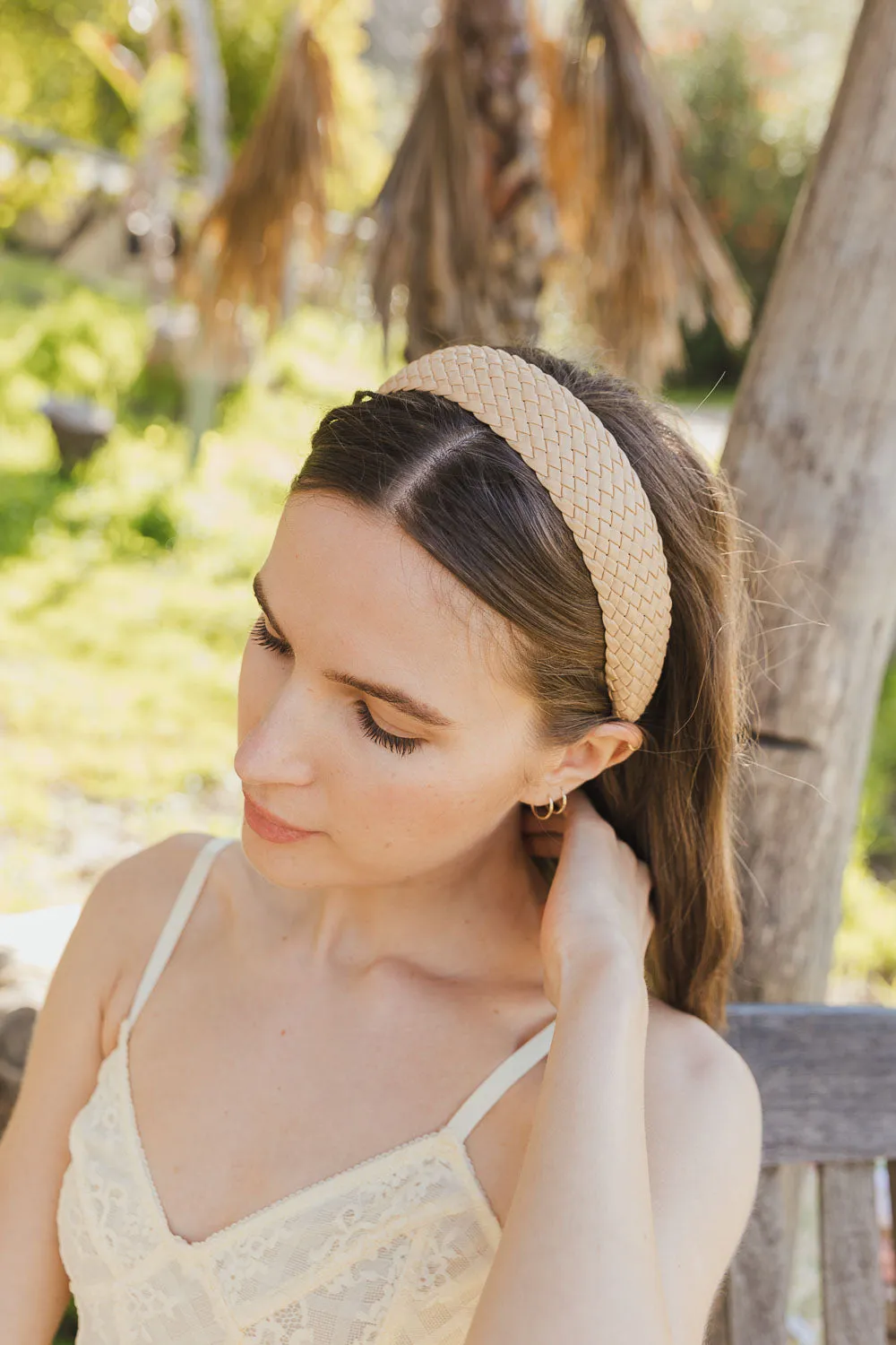 Solid Shade Woven Headband