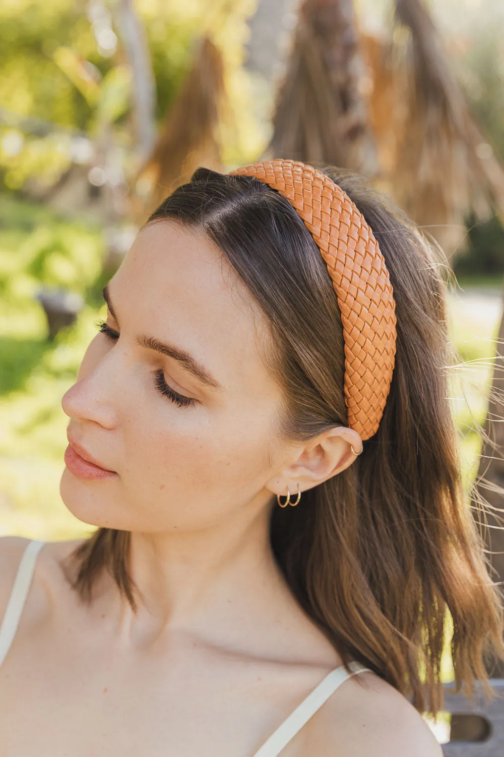 Solid Shade Woven Headband