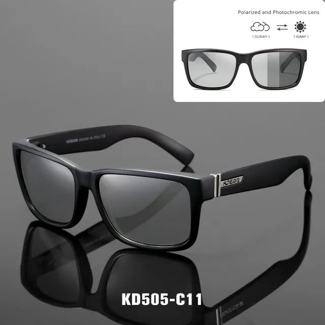 Square Sport Polarized with Colorful Lenses Men Sunglasses