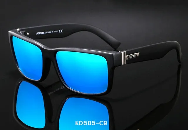 Square Sport Polarized with Colorful Lenses Men Sunglasses