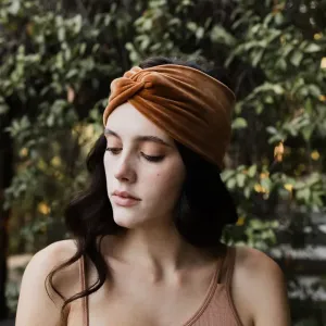 Super Soft Twisted Velvet Headbands For Fall