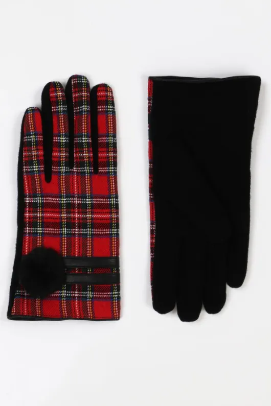 Tartan Gloves